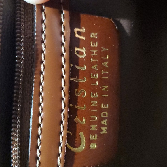 Christian Leather Bag, Made in Italy - Picture 6 of 12